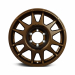 JANTE ALUMINIUM RENFORCE RAID EVO CORSE DAKAR ZERO 8x16" ET 0 BRONZE BRILLANT POUR TOYOTA LAND CRUISER SERIE 7 1999+