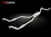 LIGNE ECHAPPEMENT COMPLETE APRÈS TURBO EN INOX POUR TOYOTA VDJ200 2008-2018