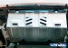 BLINDAGE RADIATEUR ALUMINIUM 6 MM RIVAL POUR MITSUBISHI L200 ET FIAT FULLBACK A PARTIR DE 2015