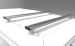 KIT DE 2 BARRES DE TOIT ALU CAB LONGUEUR 1250 MM GRISES SANS PIEDS
