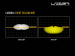 PHARE LED LAZER CARBON-2 DRIVE GEN3 AVEC FAISCEAU ANTIBROUILLARD JAUNE