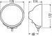 PROJECTEUR LONGUE PORTEE LUMINATOR COMPACT METAL CELIS