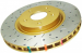 DISQUES AVANT PERCES RAINURES VENTILES DBA GOLD POUR TOYOTA VDJ 200