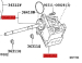 MOTEUR DE BLOCAGE DE DIFFERENTIEL CENTRAL POUR TOYOTA KDJ120/125 EQUIPEMENTIER ORIGINE