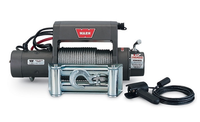 TREUIL WARN XD 9000I 4.1 TONNES 12V RELAIS INTEGRE