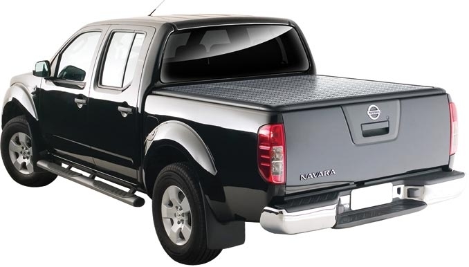 COUVRE TONNEAU EN ALUMINIUM POUR NISSAN NAVARA D40