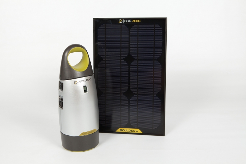 PANNEAU SOLAIRE GOAL ZERO KIT ESCAPE 150 + BATTERIE