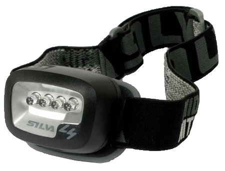LAMPE FRONTALE SILVA L4 MID NITE NOIRE