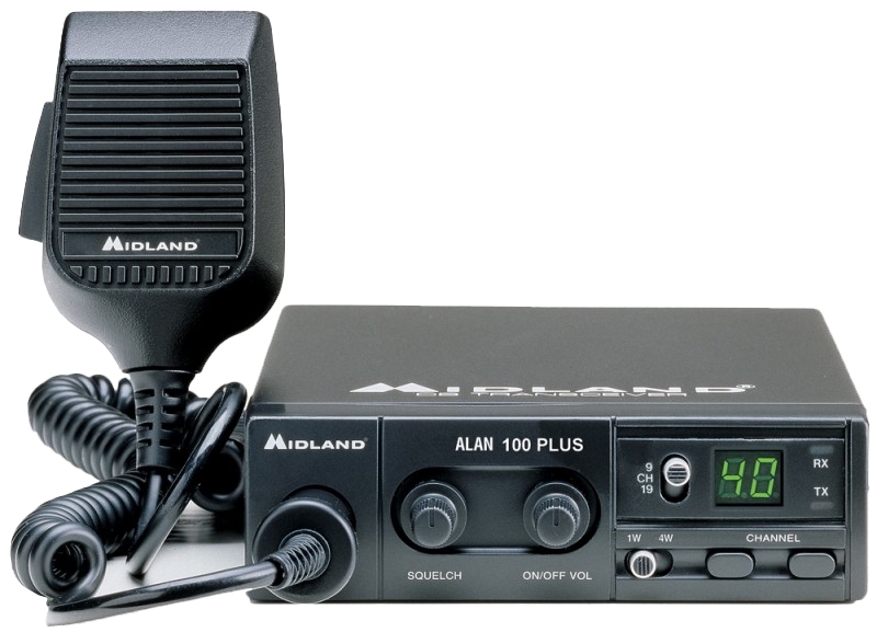 CB MIDLAND ALAN 100 PLUS EURO 1W AM/4W FM