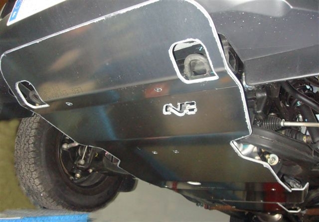 BLINDAGE AVANT N4 8MM POUR ISUZU DMAX A PARTIR DE 2012