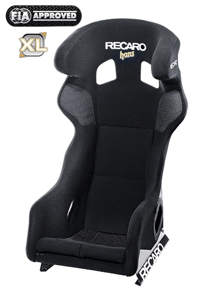 SIEGE RECARO PRO RACER SPG XL HANS TISSU VELOURS PERLON NOIR