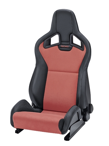 SIEGE RECARO SPORTSTER CS AVEC PACK CLIMAT ET AIRBAG DINAMICA ROUGE / SIMILI CUIR NOIR