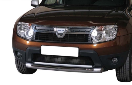 BARRE DE PROTECTION AVANT INOX POUR DACIA DUSTER