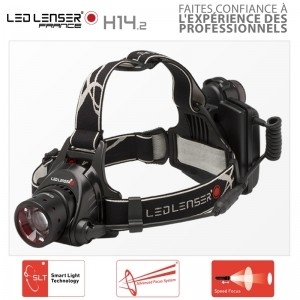 Lampe frontale Led Lenser H14.2 NOUVELLE VERSION