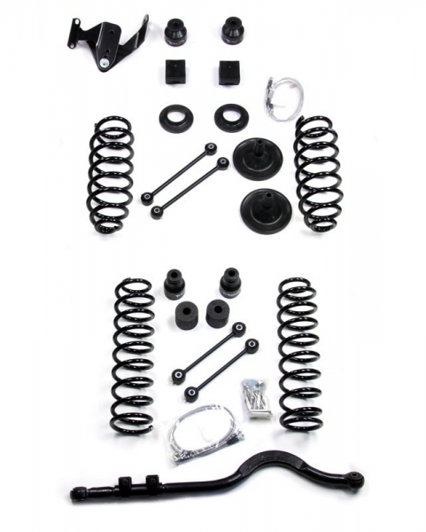 KIT DE REHAUSSE TERAFLEX +10CM (SANS TIRANTS SANS AMORTISSEURS) POUR JEEP WRANGLER JK 2PORTES