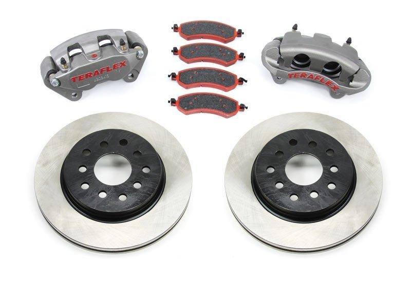 KIT DE FREIN A DISQUE AVANT SURDIMENTIONNE TERAFLEX POUR JEEP WRANGLER JK