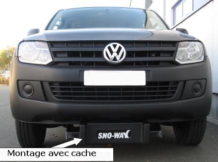 KIT DE MONTAGE POUR LAME A NEIGE HYDRAULIQUE SNOWAY POUR VOLKSWAGEN AMAROK