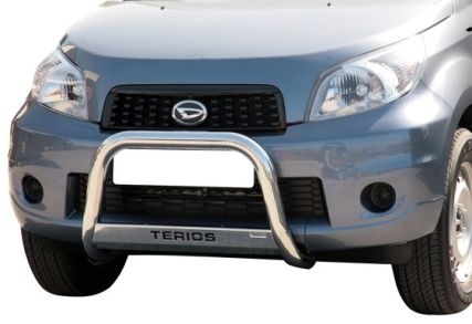 PROTECTION AVANT TUBULAIRE 63MM INOX HOMOLOGUEE CE POUR DAIHATSU TERIOS A PARTIR DE 2009