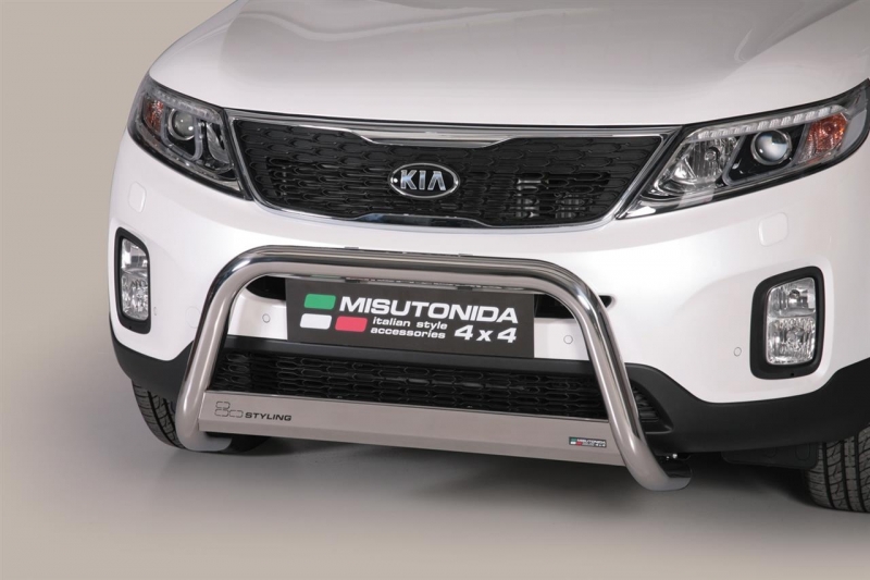 PROTECTION AVANT TUBULAIRE 63MM INOX HOMOLOGUEE CE POUR KIA SORENTO A PARTIR DE 2013