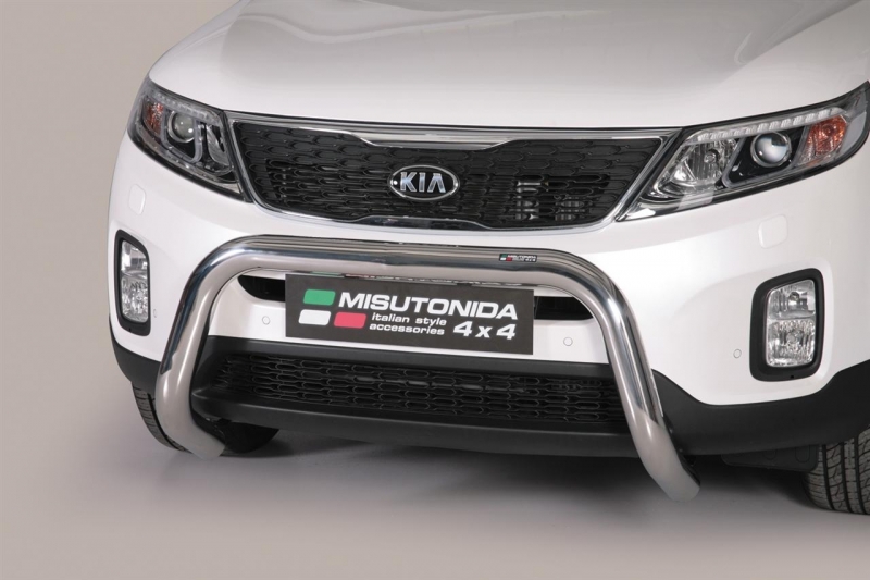 PROTECTION AVANT TUBULAIRE 76MM INOX HOMOLOGUEE CE POUR KIA SORENTO A PARTIR DE 2013