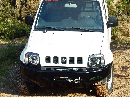 PARE CHOC AVANT AFN SUPPORT DE TREUIL POUR SUZUKI JIMNY