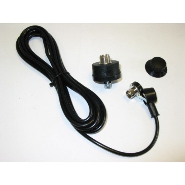 BASE NE/PL + CABLE TURBO -SIRIO POUR CB ET VHF AVEC ADAPTATEUR FME-M /PL 259