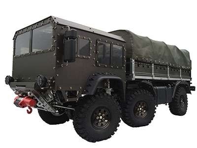 Modelisme 1/10e: Man 6x6 full alu. CNC