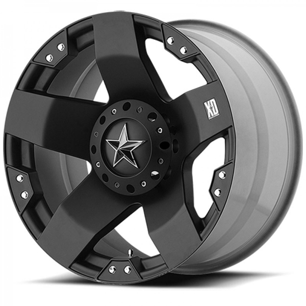 JANTE XD775 ROCKSTAR MATTE BLACK 8X17