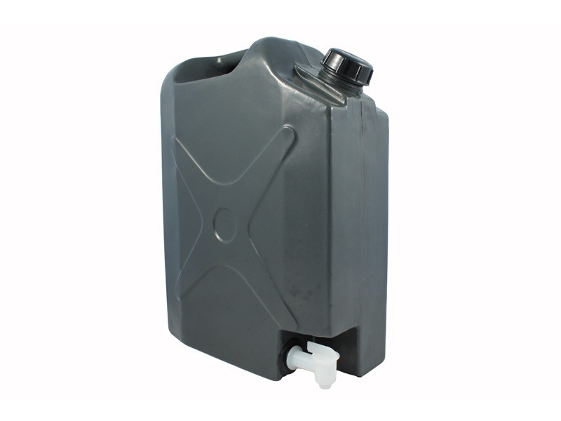 Bidon jerrycan d'eau en plastique 20L, robinet en métal