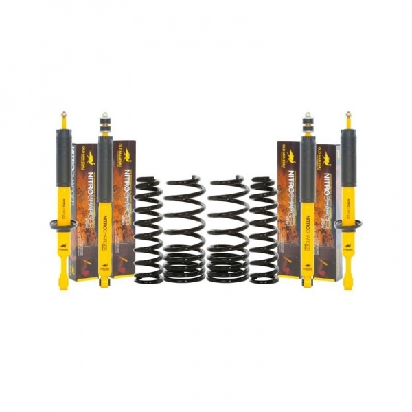 KIT DE SUSPENSION OME SPORT REHAUSSE +40/50MM TARAGE MEDIUM/HD POUR  JEEP GRAND CHEROKEE WH / WK JUSQU'A 2010