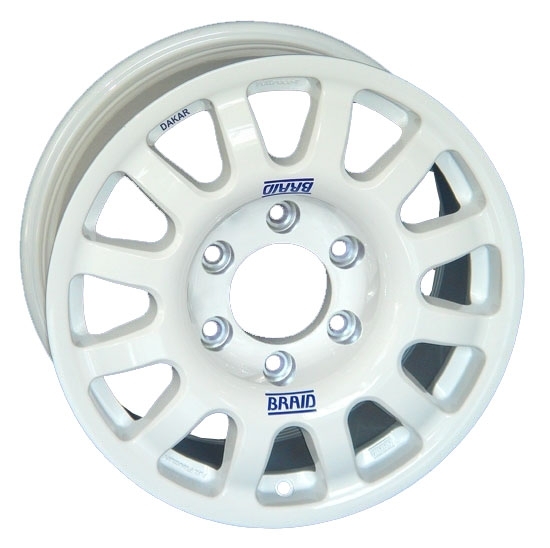 JANTE ALUMINIUM BRAID FULLRACE 7 X 16 DEPORT 30 BLANCHE