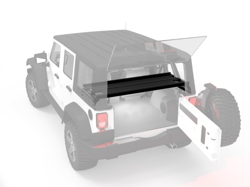 Galerie intérieure pour une Jeep Wrangler JKU 4 portes  Front Runner