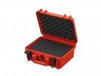 Caisse / valise étanche avec mousse en cubes / Orange / Small  Core Outdoor Gear