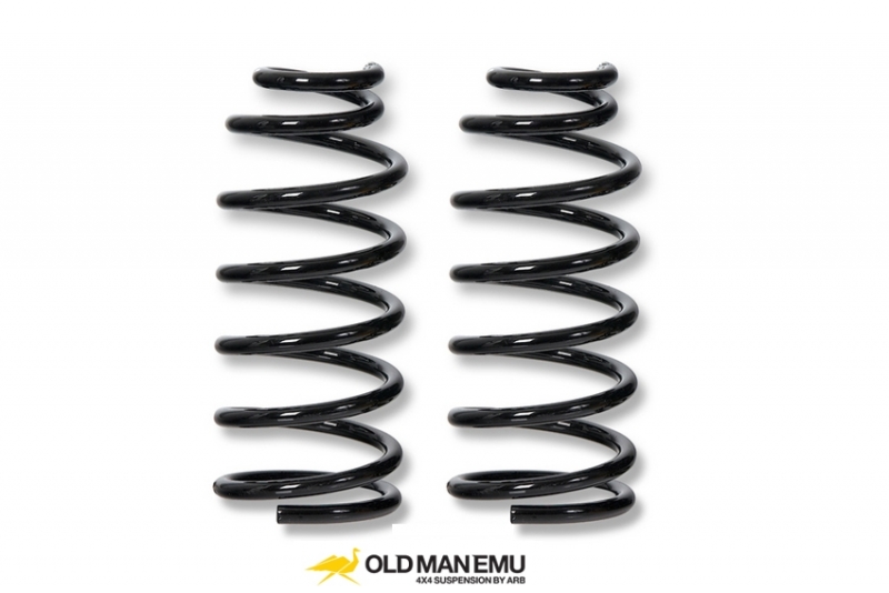 RESSORTS AVANT OME REHAUSSE +30mm TARAGE +51/80kg pour Nissan Navara NP300 (D23) 2015+ 190cv