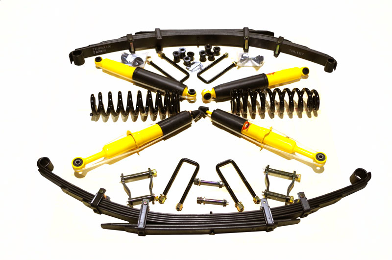 KIT DE SUSPENSION TERRAIN TAMER REHAUSSE +40/50MM POUR MITSUBISHI L200 A PARTIR DE 2015 ET FIAT FULLBACK