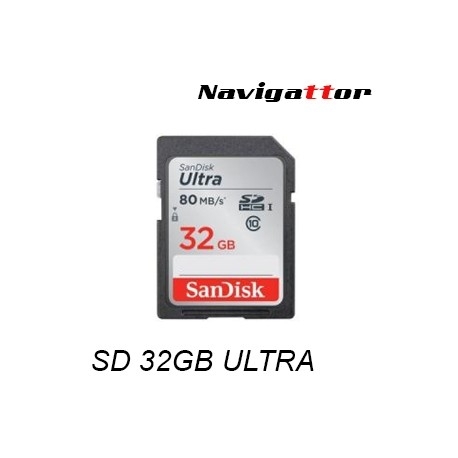 Carte SD 32 GB pour GPS Navigator
