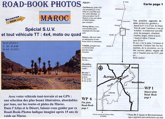 ROAD BOOK MAROC
