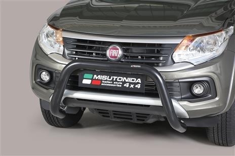 protection de pare choc avant acier 4x4 inox misutonida pour 4x4