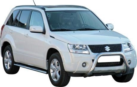 PROTECTION AVANT TUBULAIRE 76MM INOX HOMOLOGUEE CE POUR SUZUKI GRAND VITARA DE 2009 A 2012