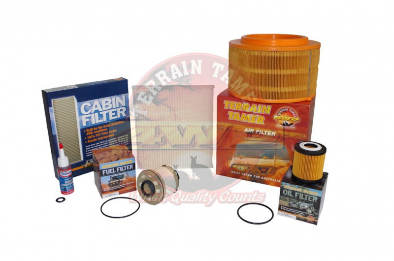 KIT 4 FILTRES TERRAIN TAMER POUR FORD RANGER A PARTIR DE 2012