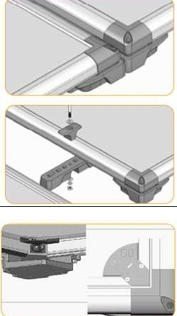 ACCESSOIRES DE FIXATION POUR PANNEAUX SOLAIRES