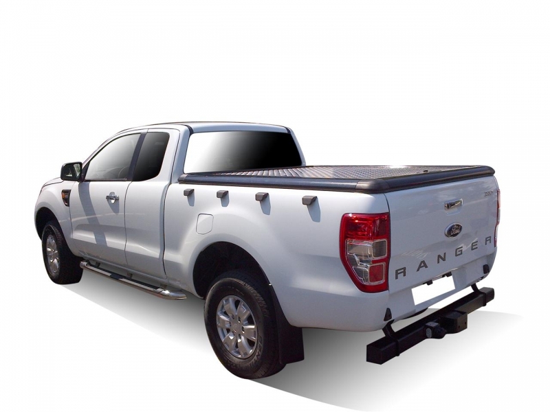 TONNEAU COVER EN ALUMINIUM EXTRA CABINE POUR FORD RANGER A PARTIR DE 2012