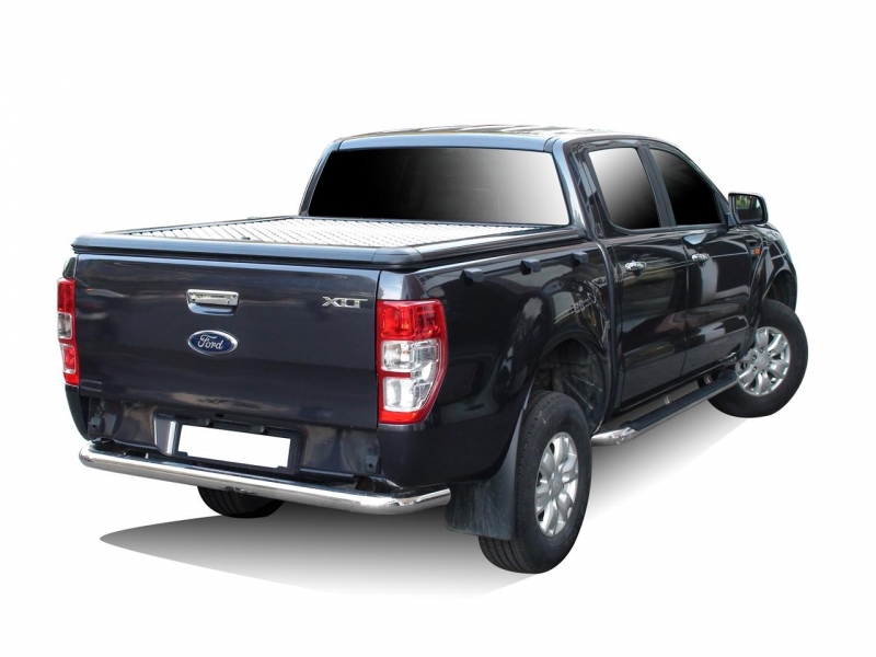 TONNEAU COVER EN ALUMINIUM DOUBLE CABINE POUR FORD RANGER A PARTIR DE 2012