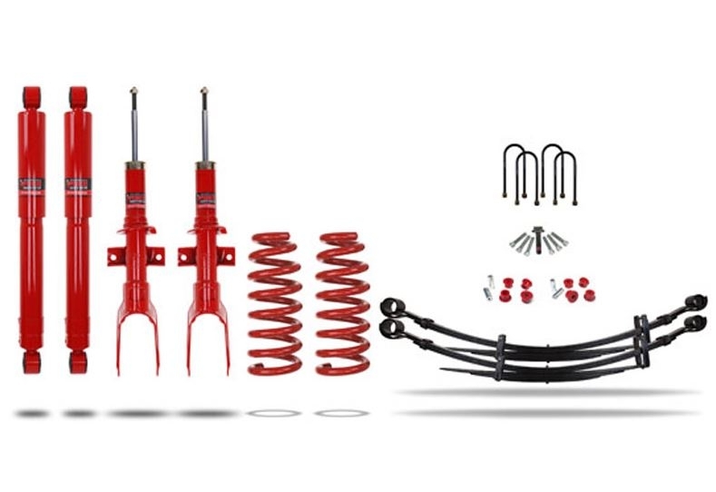 KIT DE SUSPENSION PEDDERS REHAUSSE  +20/30MM TARAGE HEAVY DUTY POUR VOLKSWAGEN AMAROK