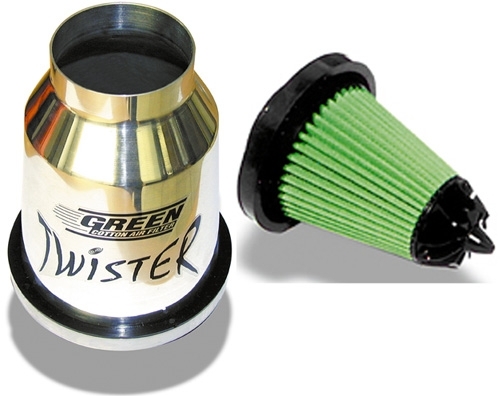 GREEN FILTRE  TWISTER STANDARD DIAMETRE 70 MM ALU