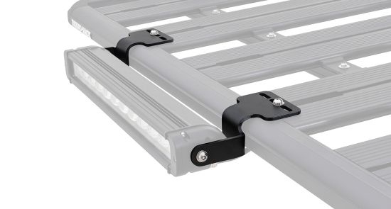 SUPPORT DE FIXATION POUR BARRE LED SUR GALERIE DE TOIT PIONEER RHINO RACK