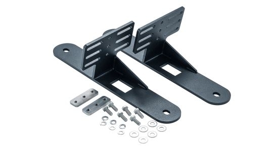 SUPPORT DE FIXATION LATERAL POUR 2 PLAQUES A SABLE MAXTRAX SUR GALERIE DE TOIT PIONEER RHINO RACK