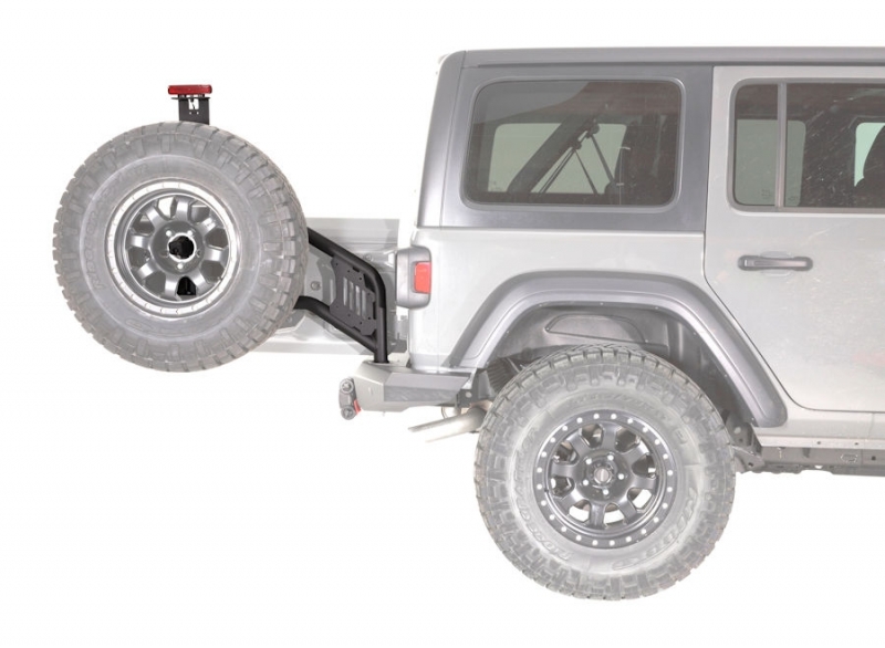 SUPPORT DE ROUE DE SECOURS POUR PARE CHOCS ARRIERE WARN ELITE POUR JEEP WRANGLER JL