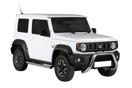 PROTECTION AVANT TUBULAIRE 76MM INOX HOMOLOGUEE CE POUR SUZUKI JIMNY A PARTIR DE 2018