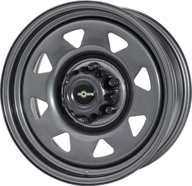 JANTE ACIER GOSS TRIANGULAR GENERATION II SILVER 7 X 16 ENTRAXE 6 X 139.7 DEPORT 28 POUR FORD RANGER